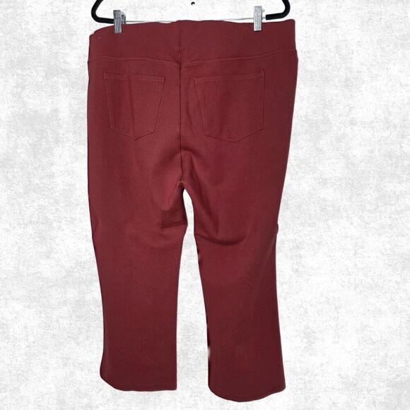 Soft Surroundings Clay Stretch Pants – 1X – Pull-On Neutral Trousers - Picture 1 of 5